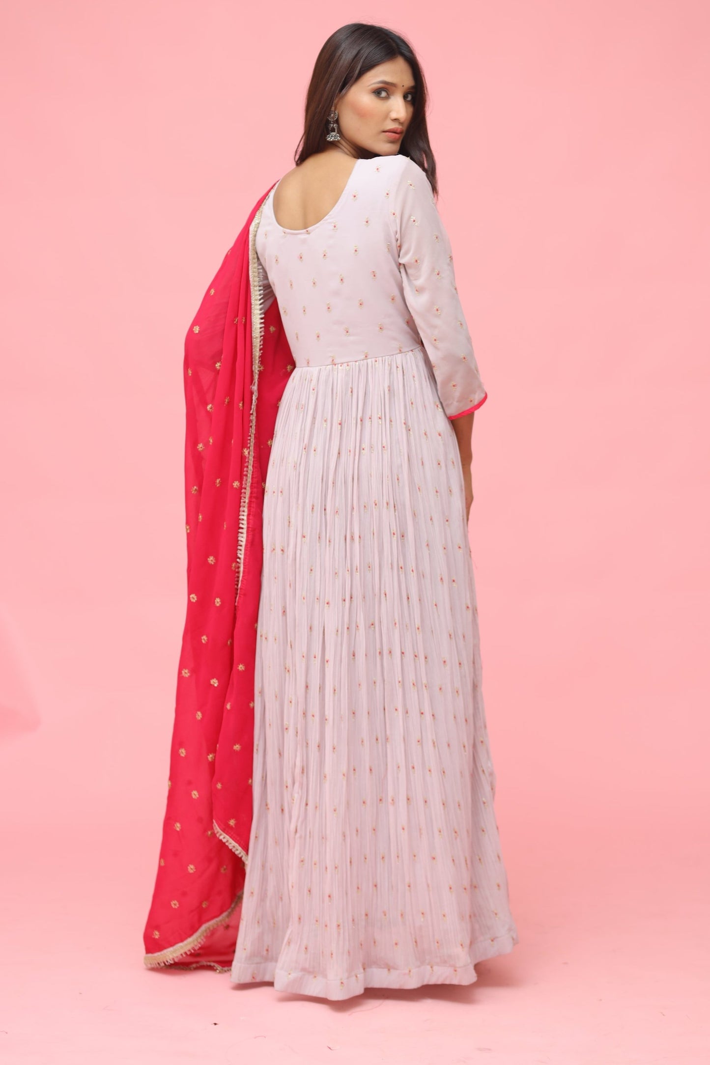 Anarkali Dress with Dupatta
