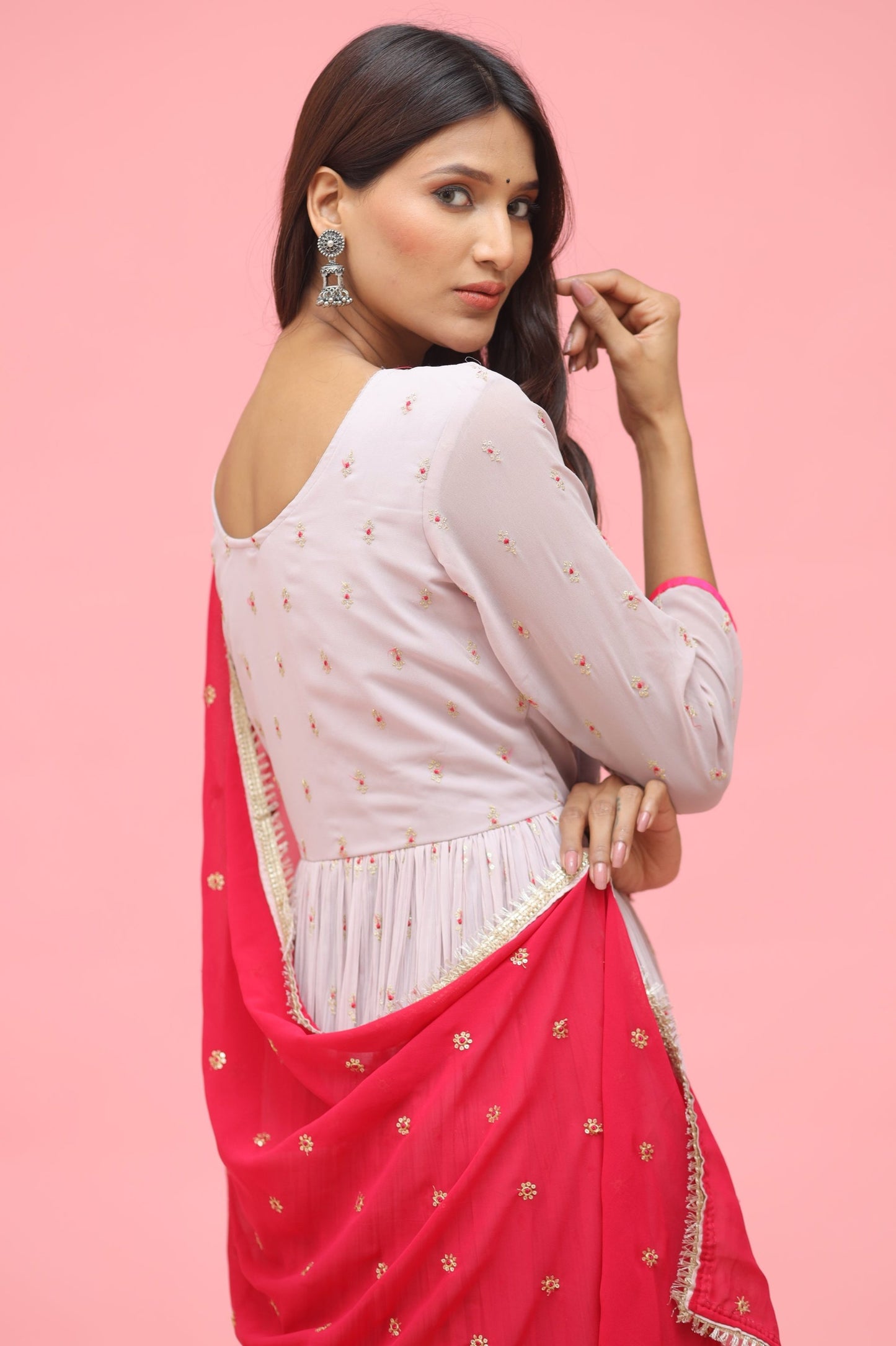 Anarkali Dress with Dupatta