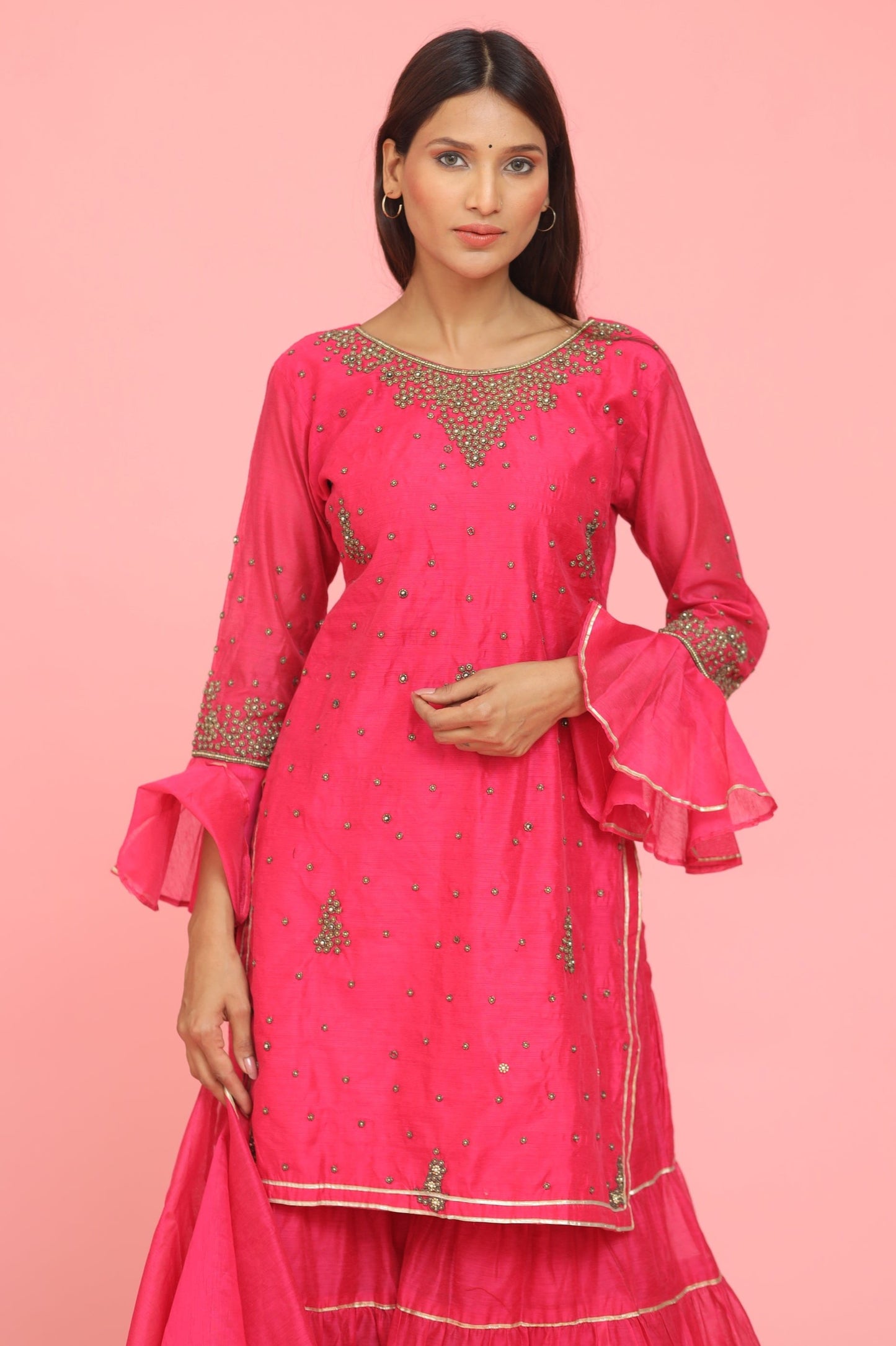 Sharara Suit with Dupatta