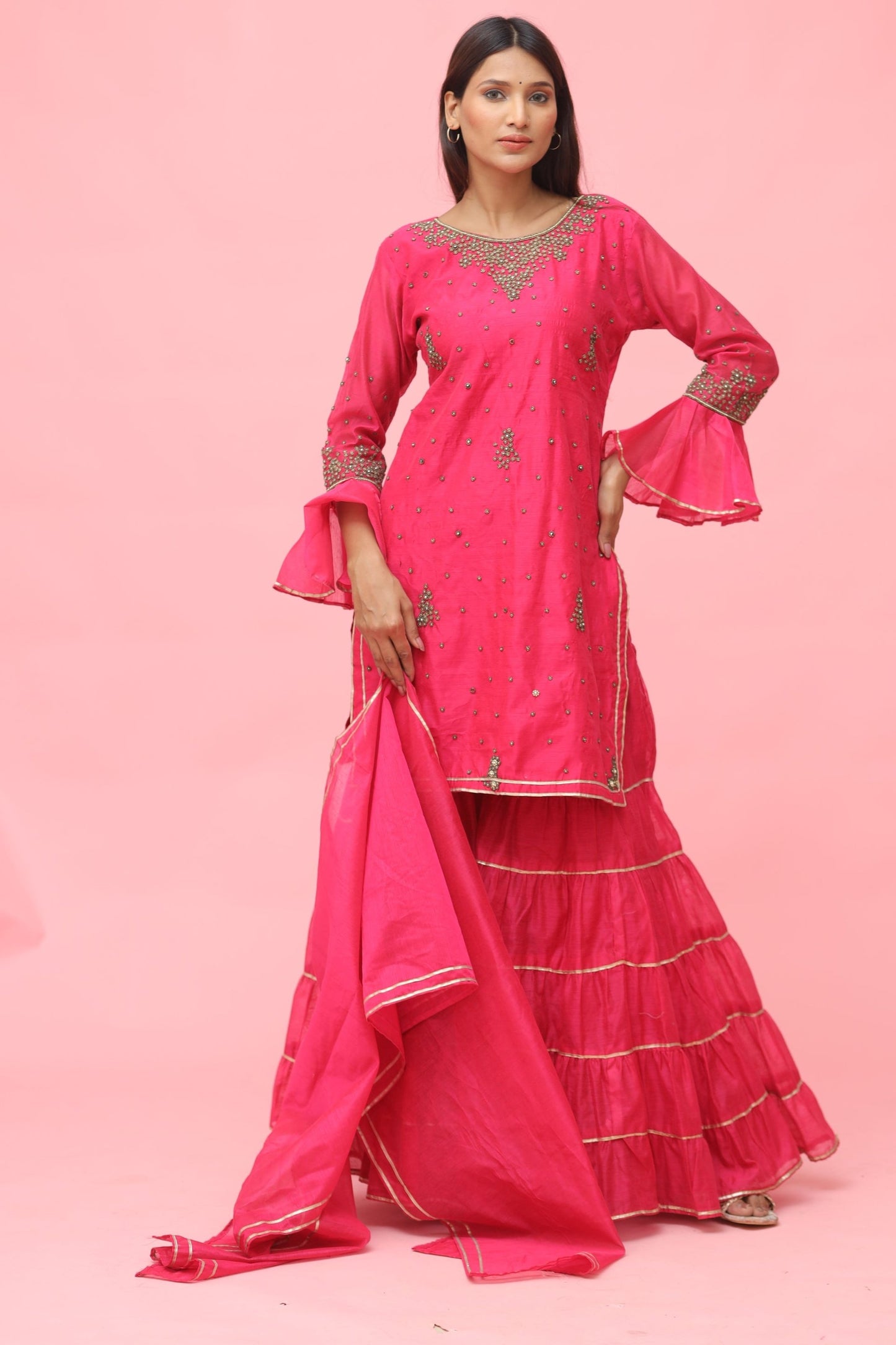 Sharara Suit with Dupatta