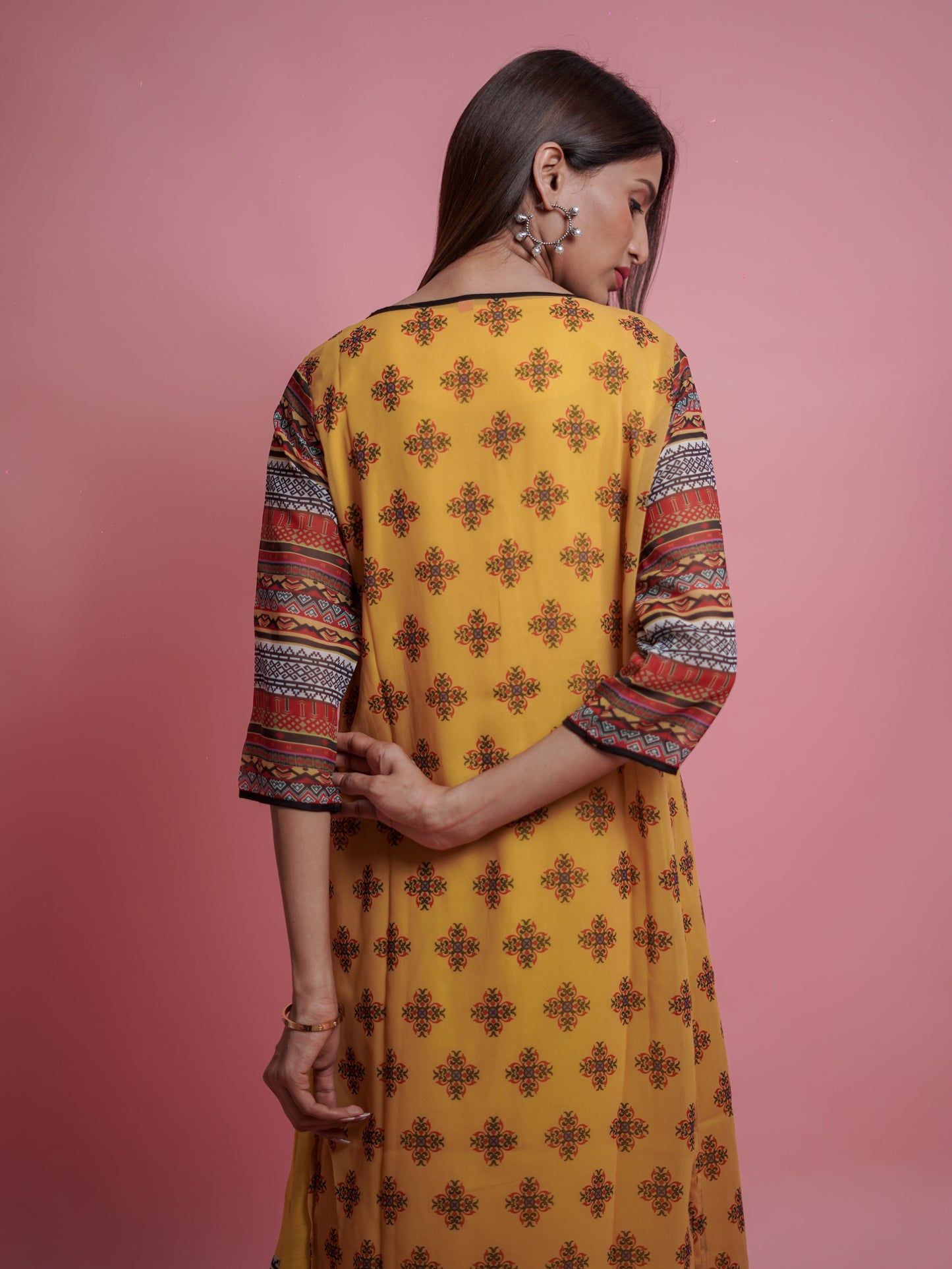 Yellow Kurti Set