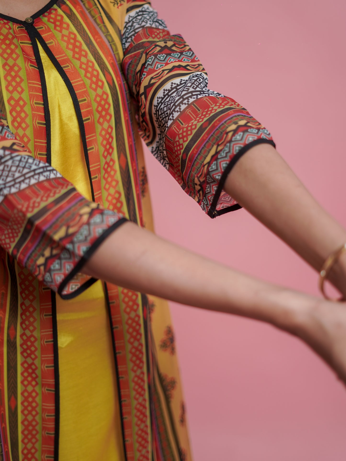 Yellow Kurti Set