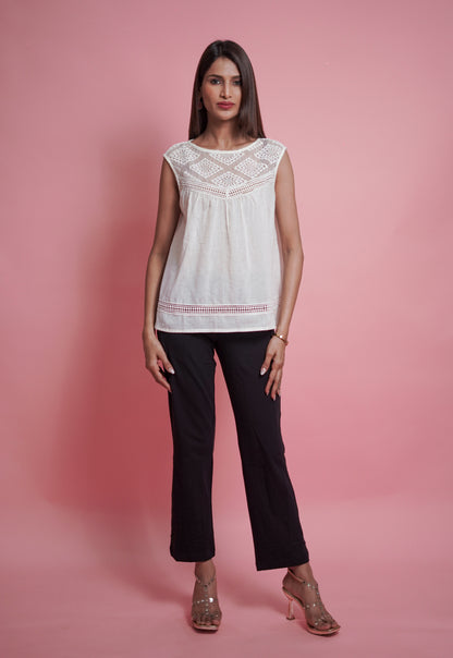 Cutwork Top