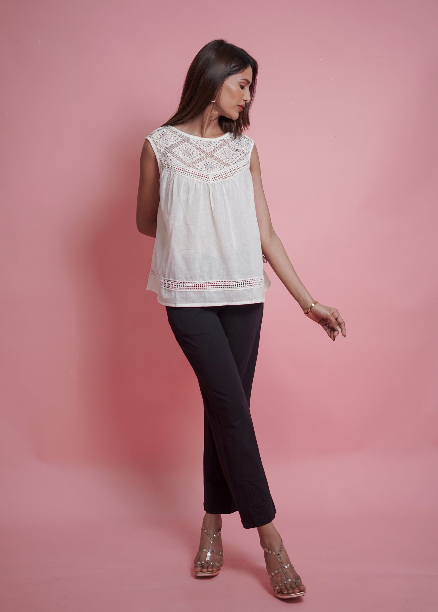 Cutwork Top