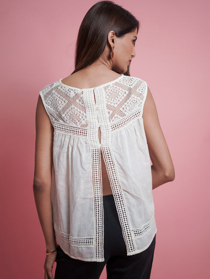 Cutwork Top