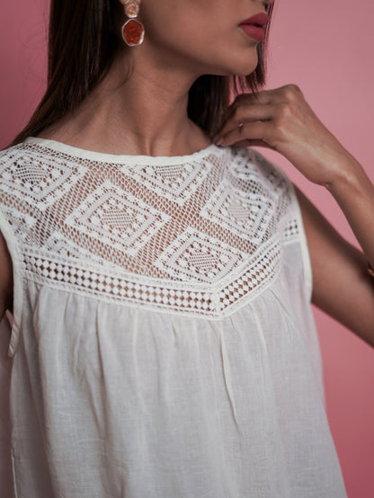 Cutwork Top