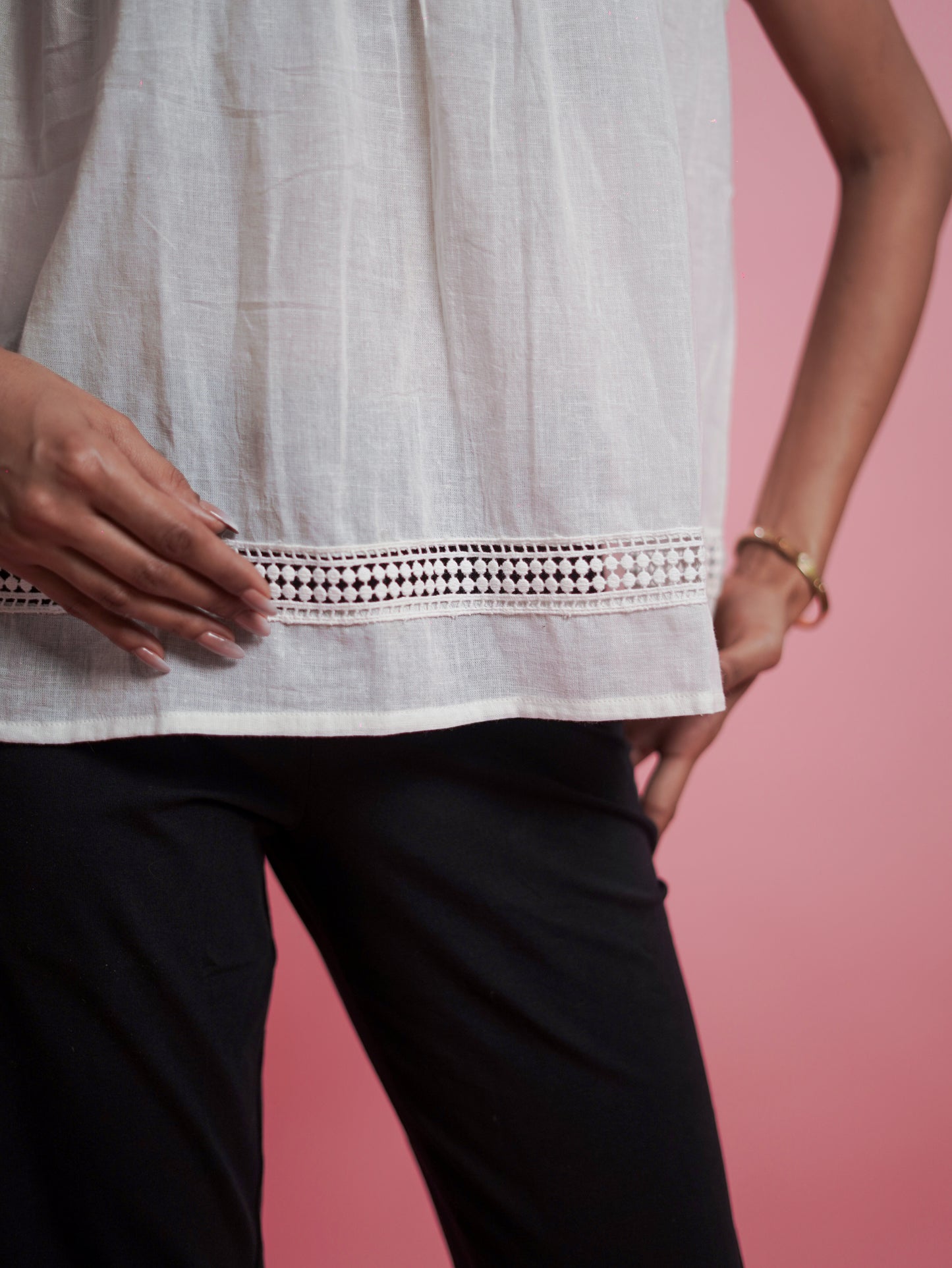 Cutwork Top